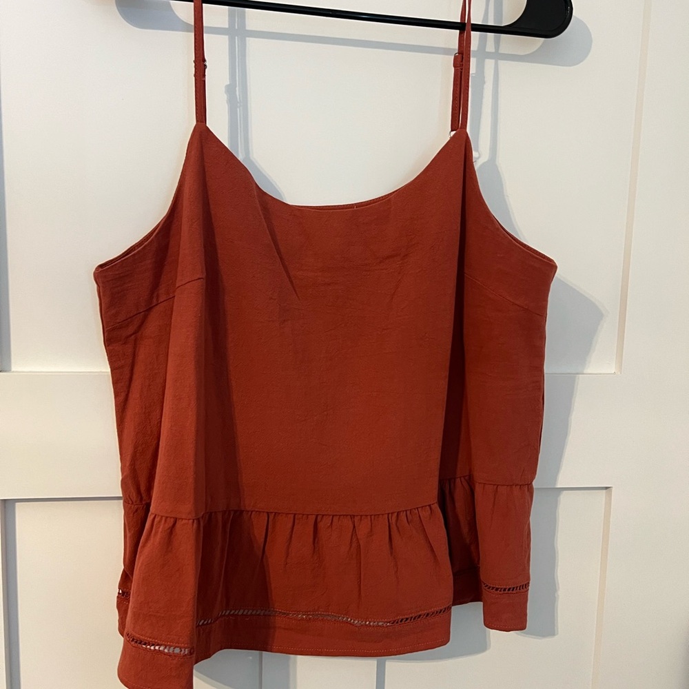 Rust Orange Women's Top